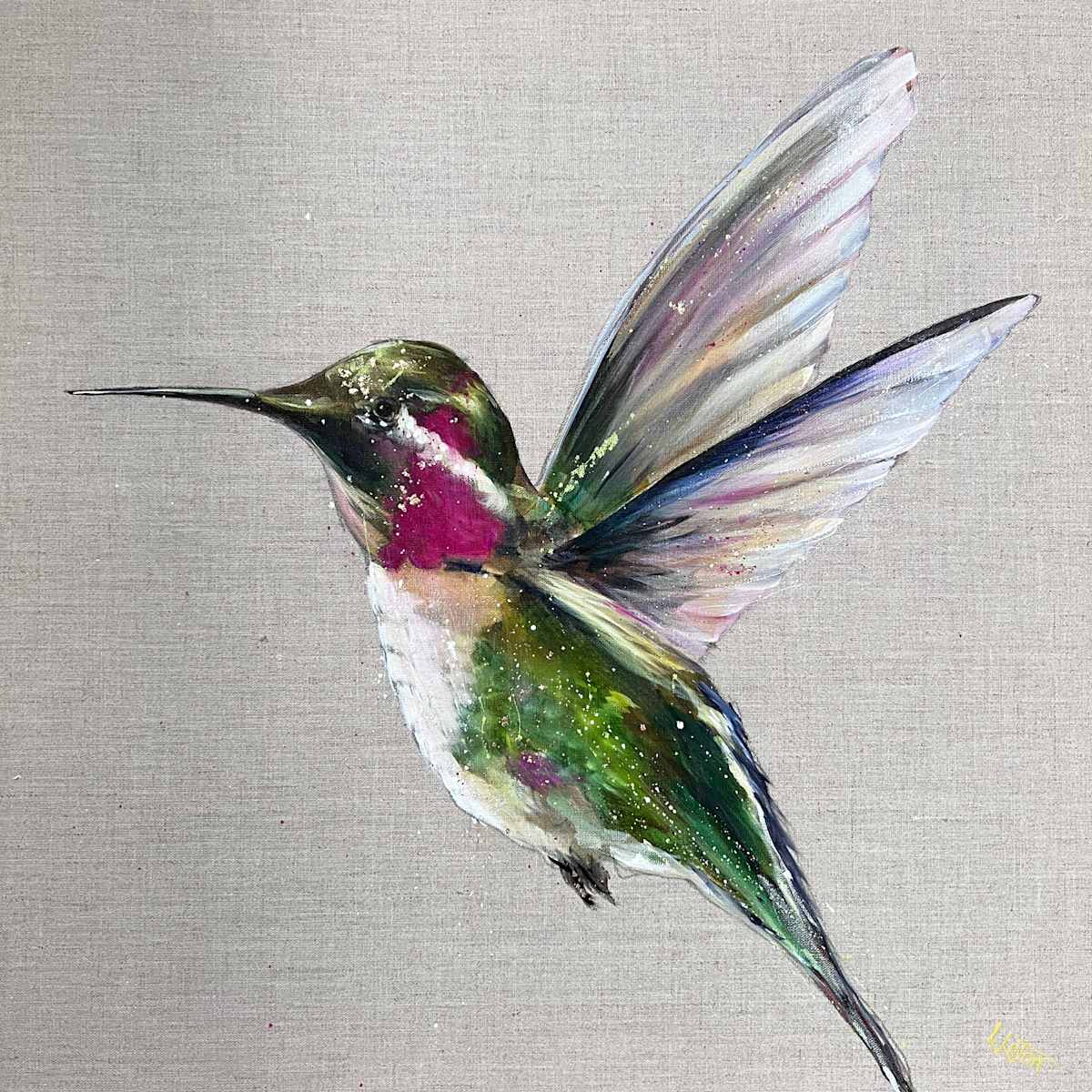Emerald flutter by Louise Luton, Image 4.