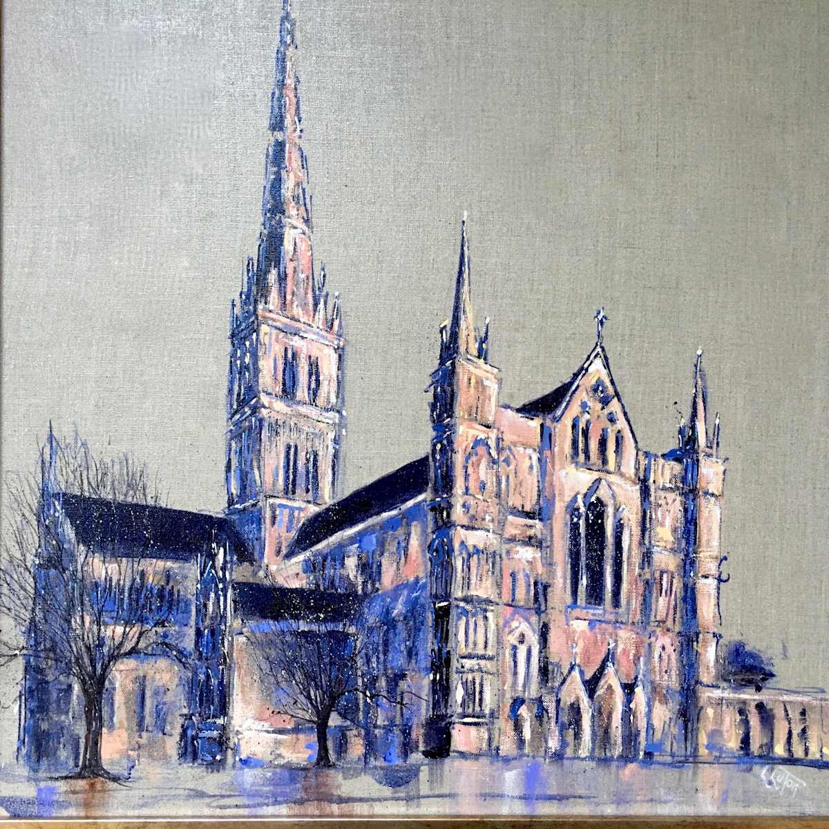 Dusk at the Cathedral by Louise Luton, Image 1.