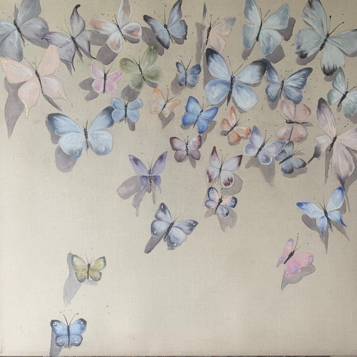 Pastelle Papillion by Louise Luton 