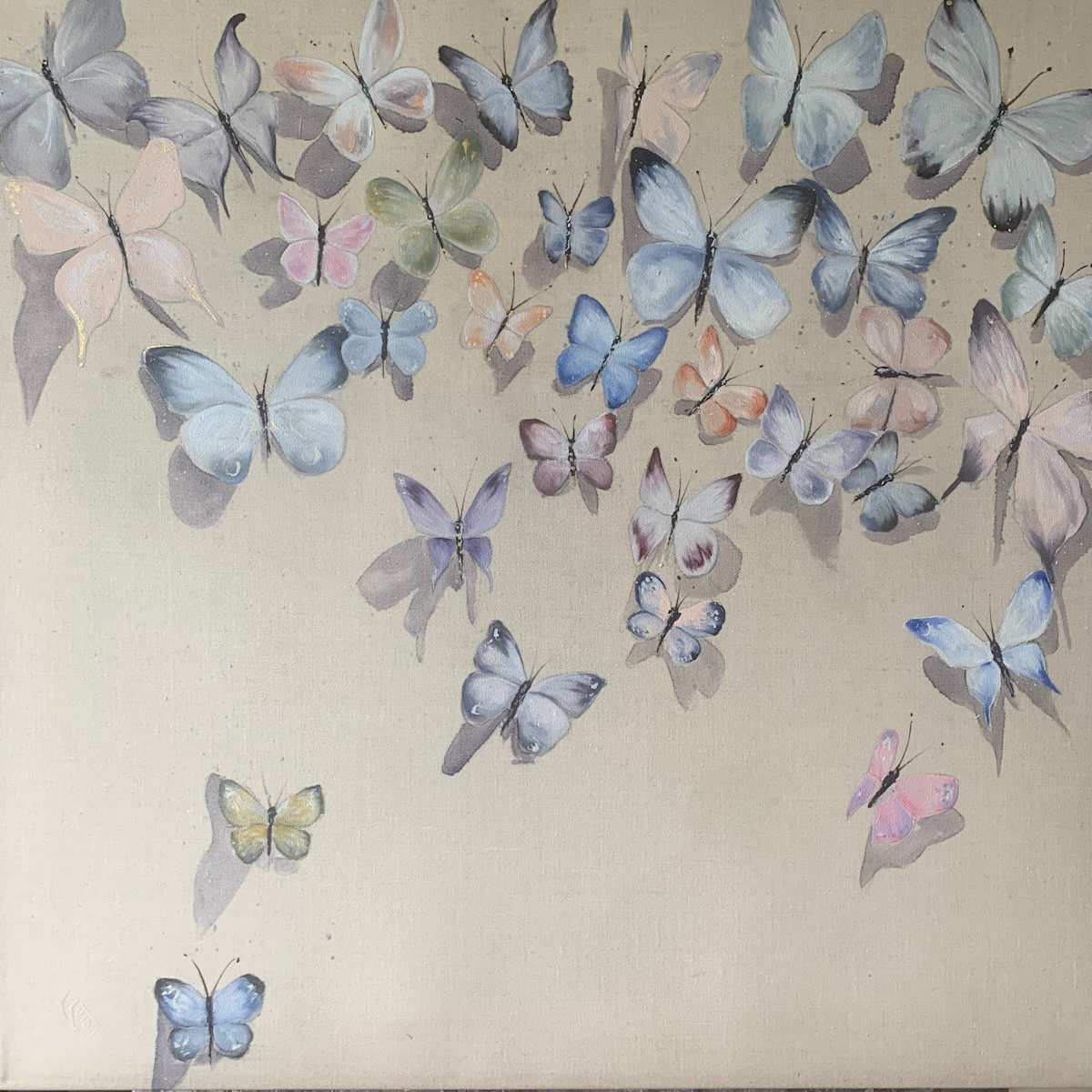 Pastelle Papillion by Louise Luton, Image 1.