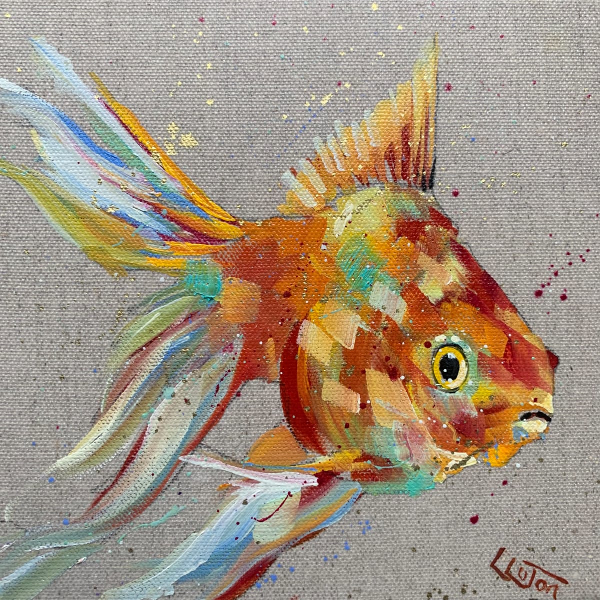 Little goldfish 