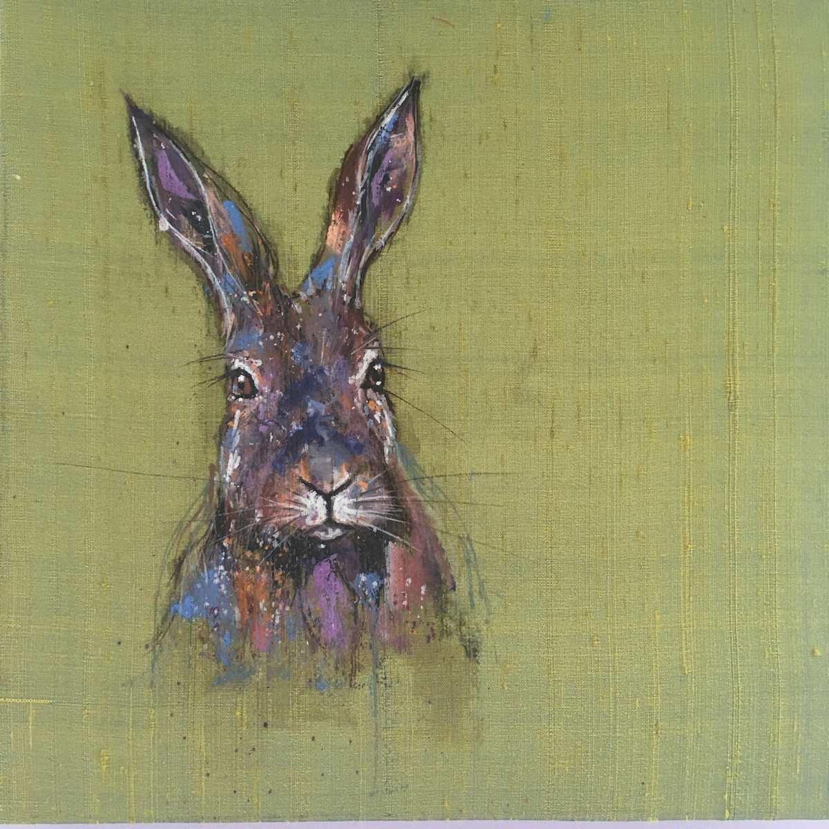 Thoughtful hare by Louise Luton, Image 1.