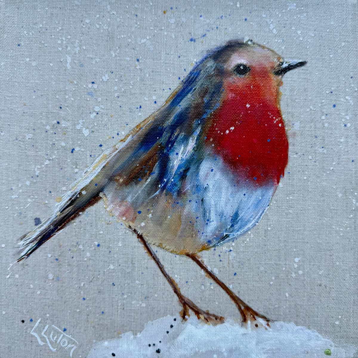 Mini robin by Louise Luton 
