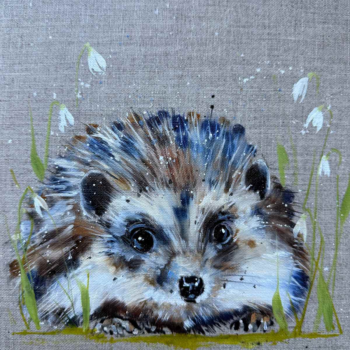 Mini Hedgehog by Louise Luton 
