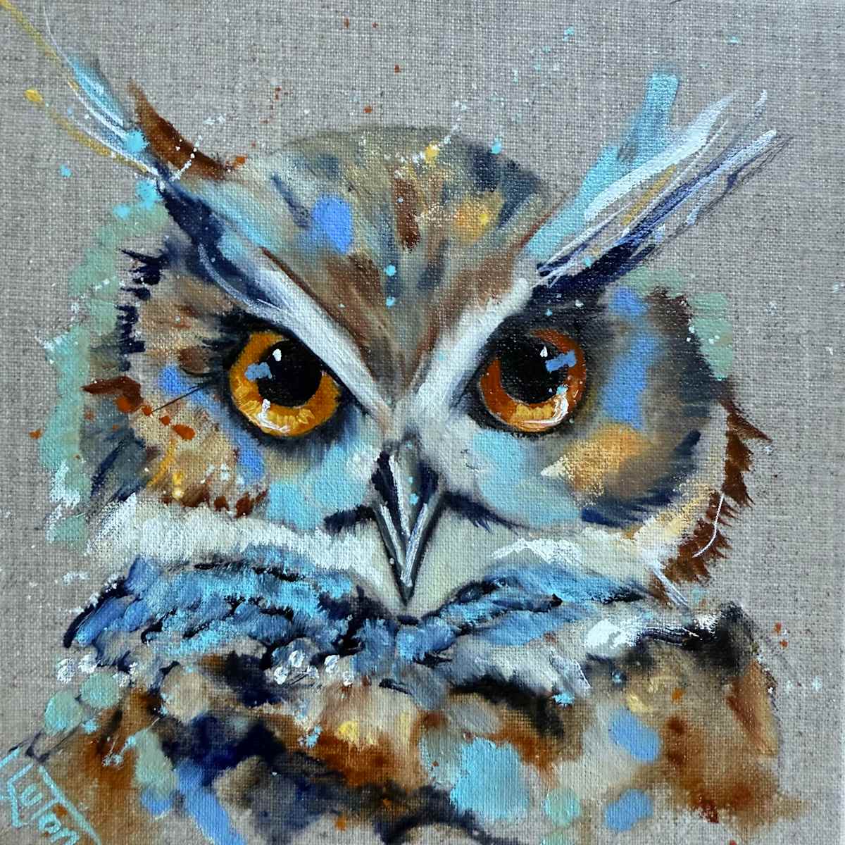 Mini owl by Louise Luton 
