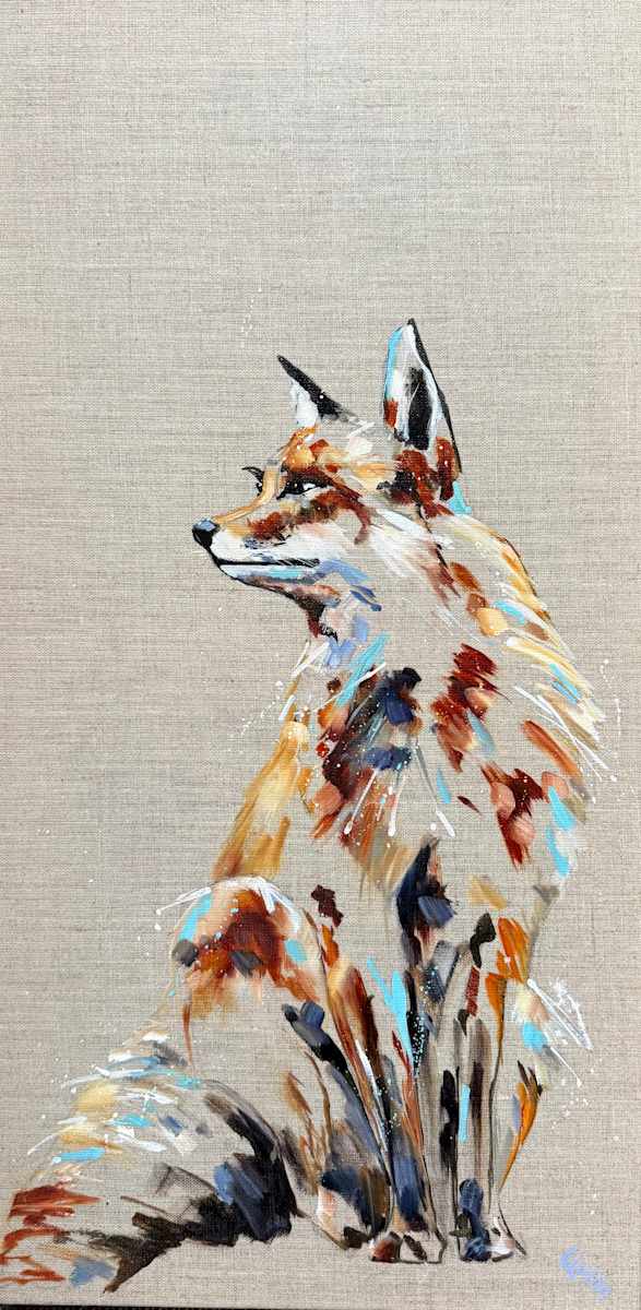 Watchful fox by Louise Luton, Image 13.