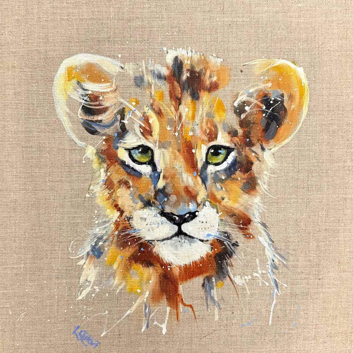 Little cub by Louise Luton, Image 1.