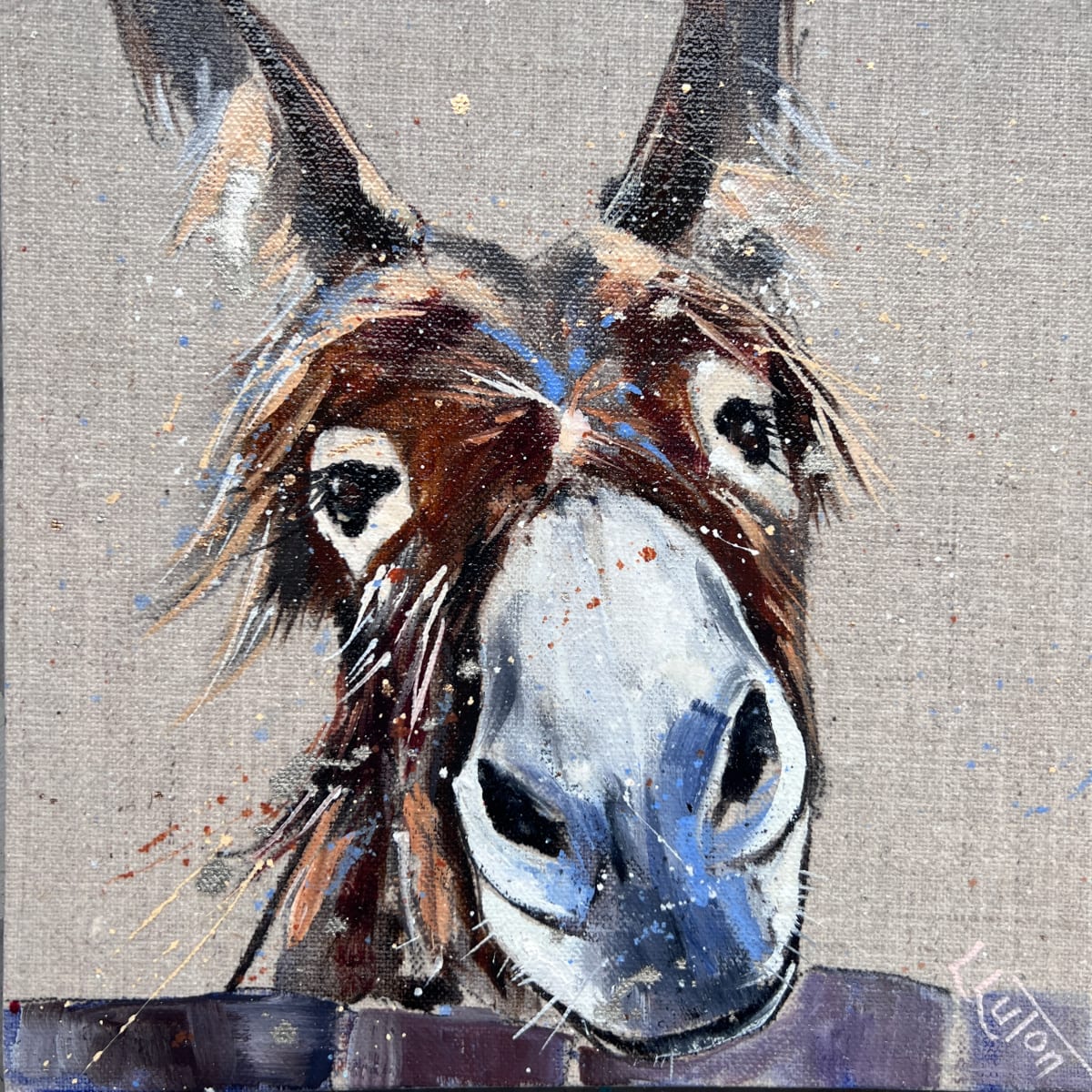 Little donkey by Louise Luton 