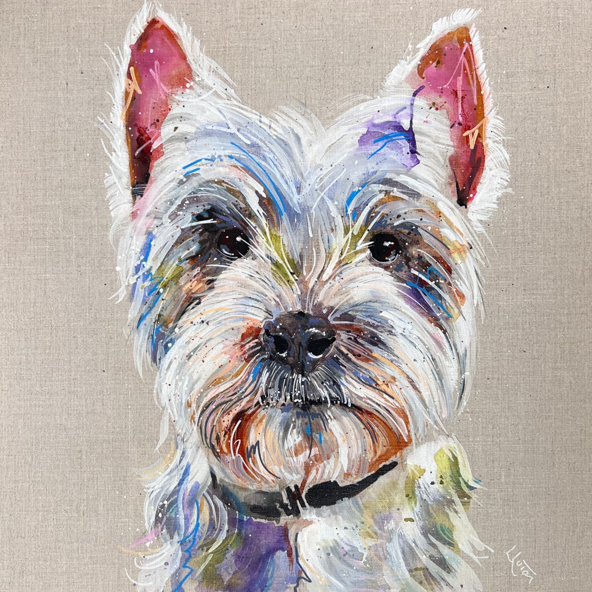 Westie by Louise Luton 