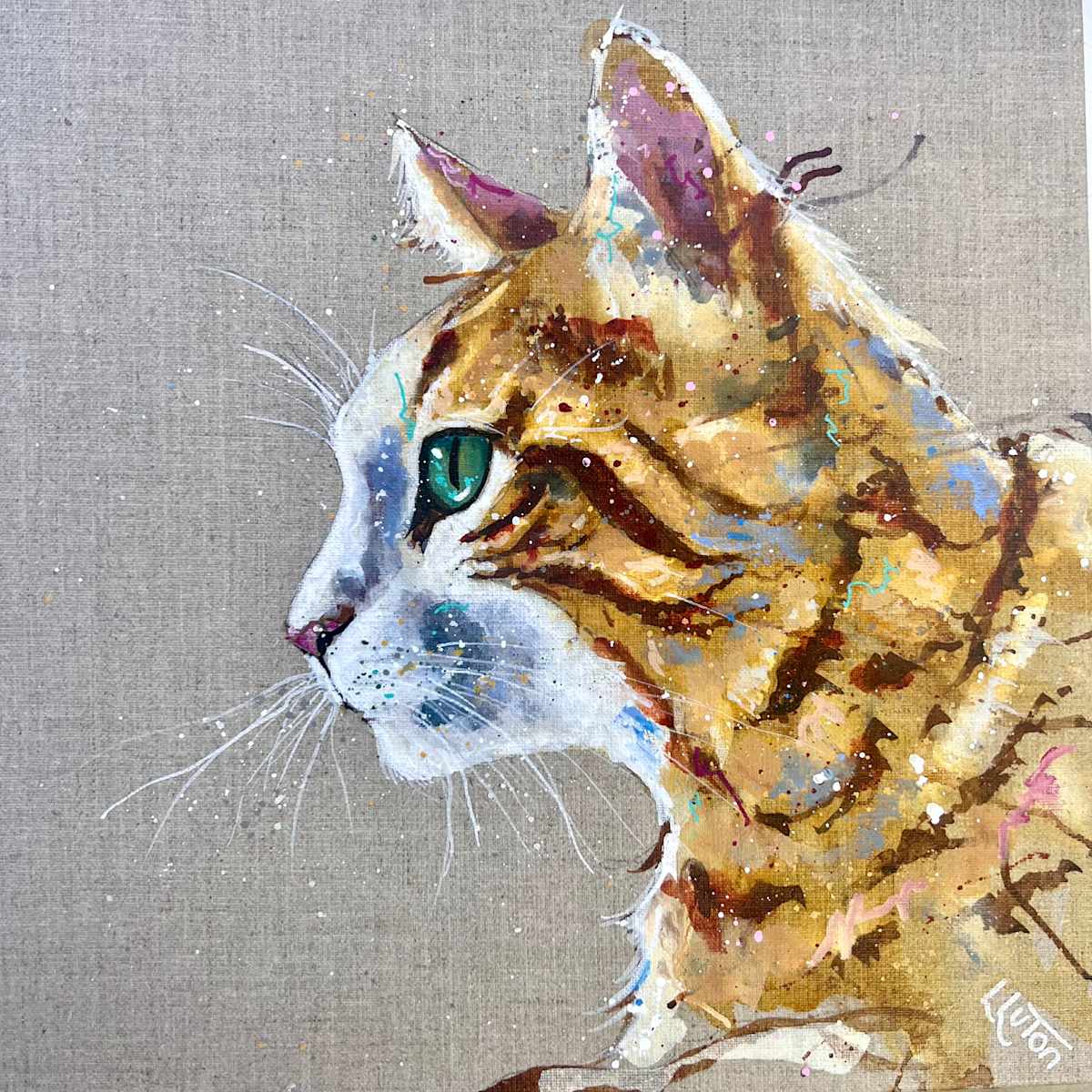 Ready to pounce by Louise Luton 