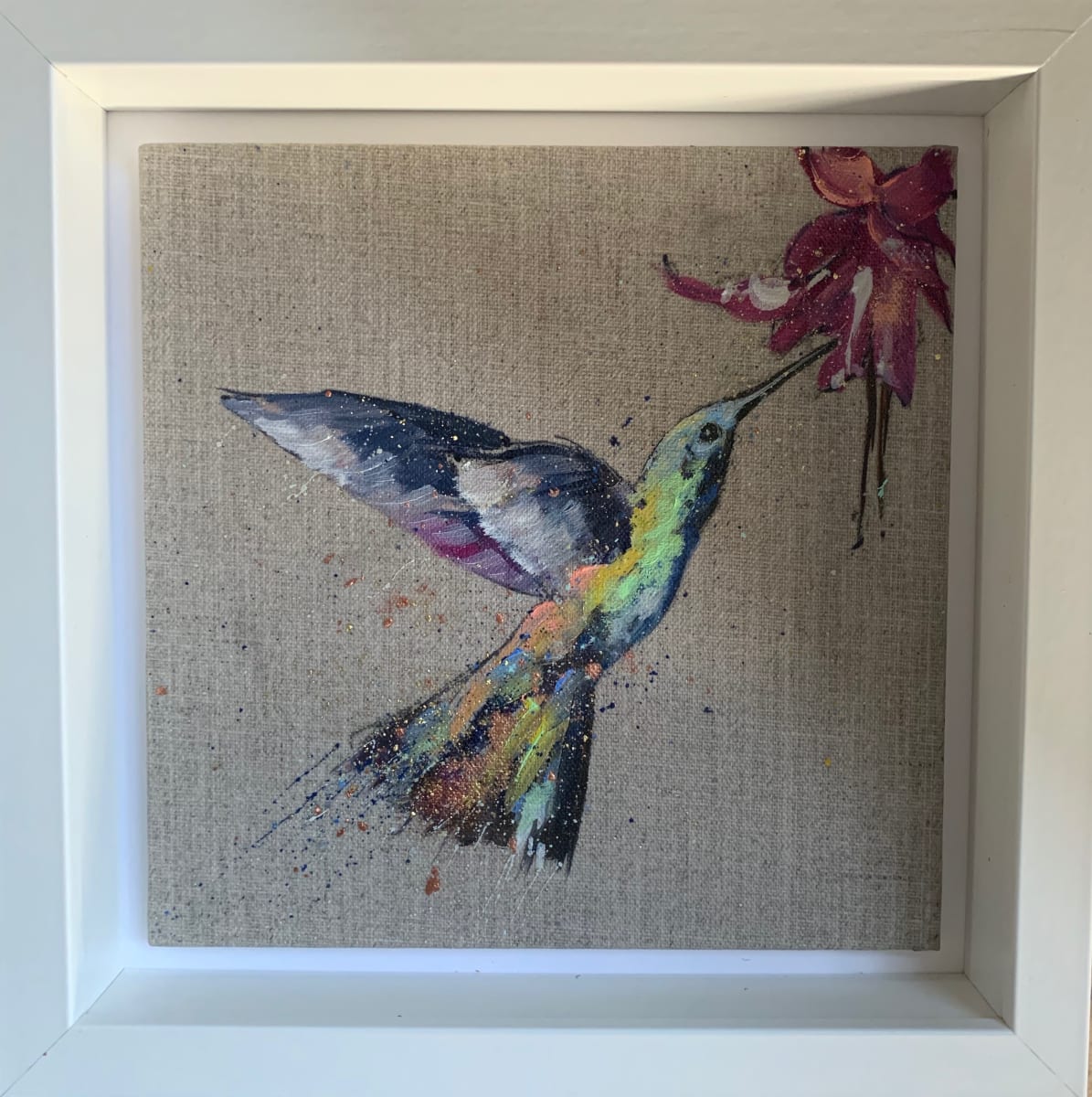 Little hummingbird by Louise Luton 