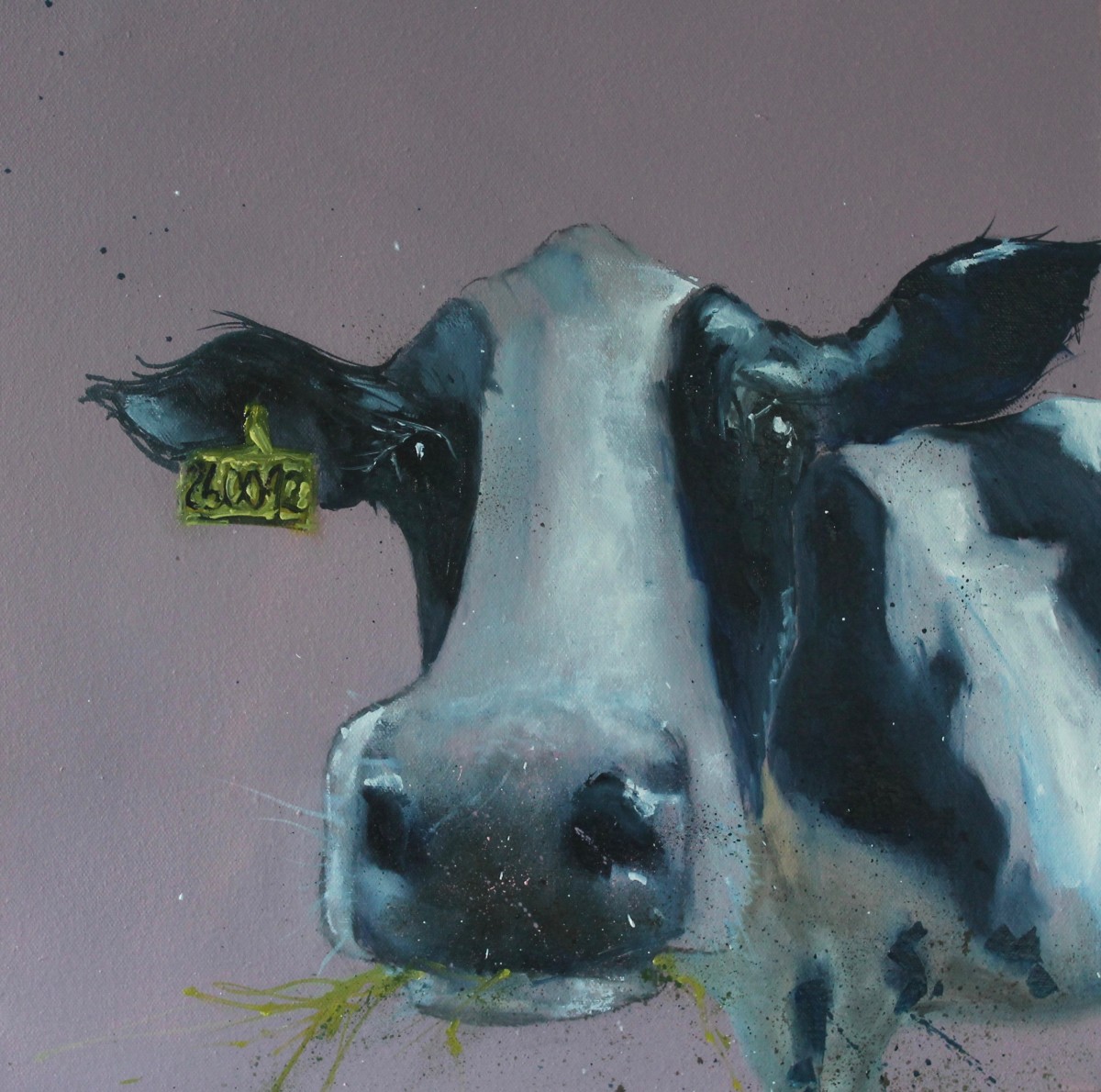 Making those cow eyes by Louise Luton 