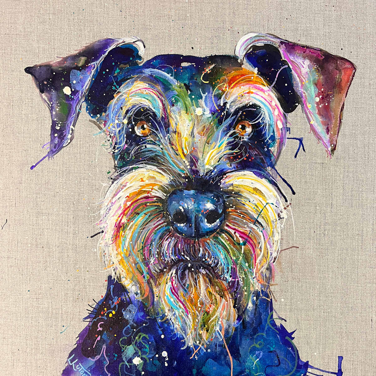 Professor Schnauzer by Louise Luton, Image 3.