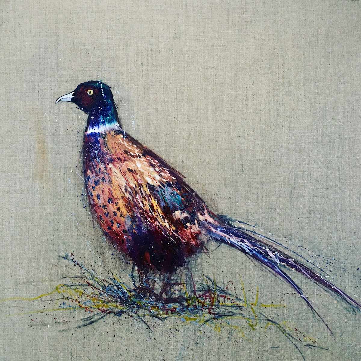 Resplendent pheasant by Louise Luton, Image 1.
