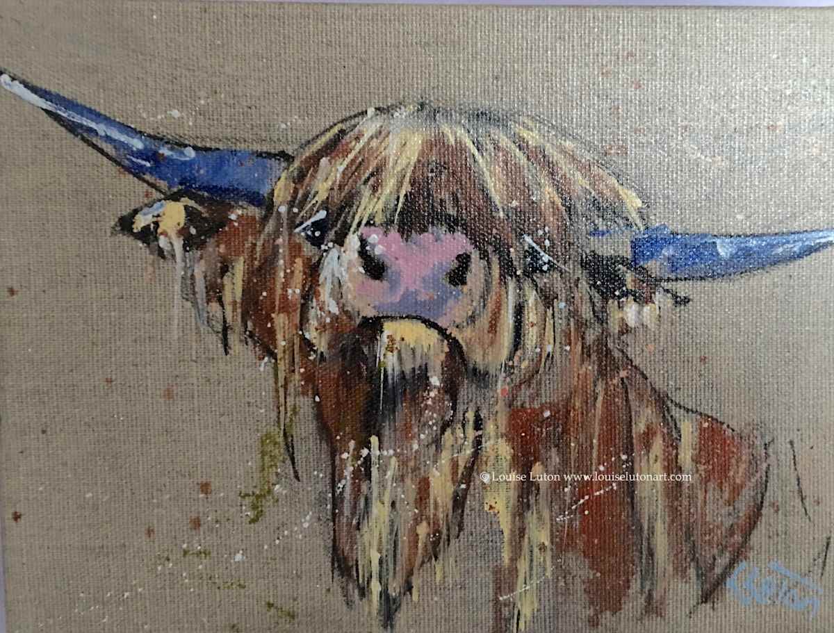 Upity cow by Louise Luton, Image 1.