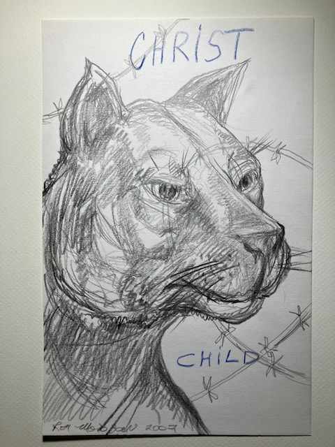 The Florida Panther Graphite by Ron Morosan, Image 1.