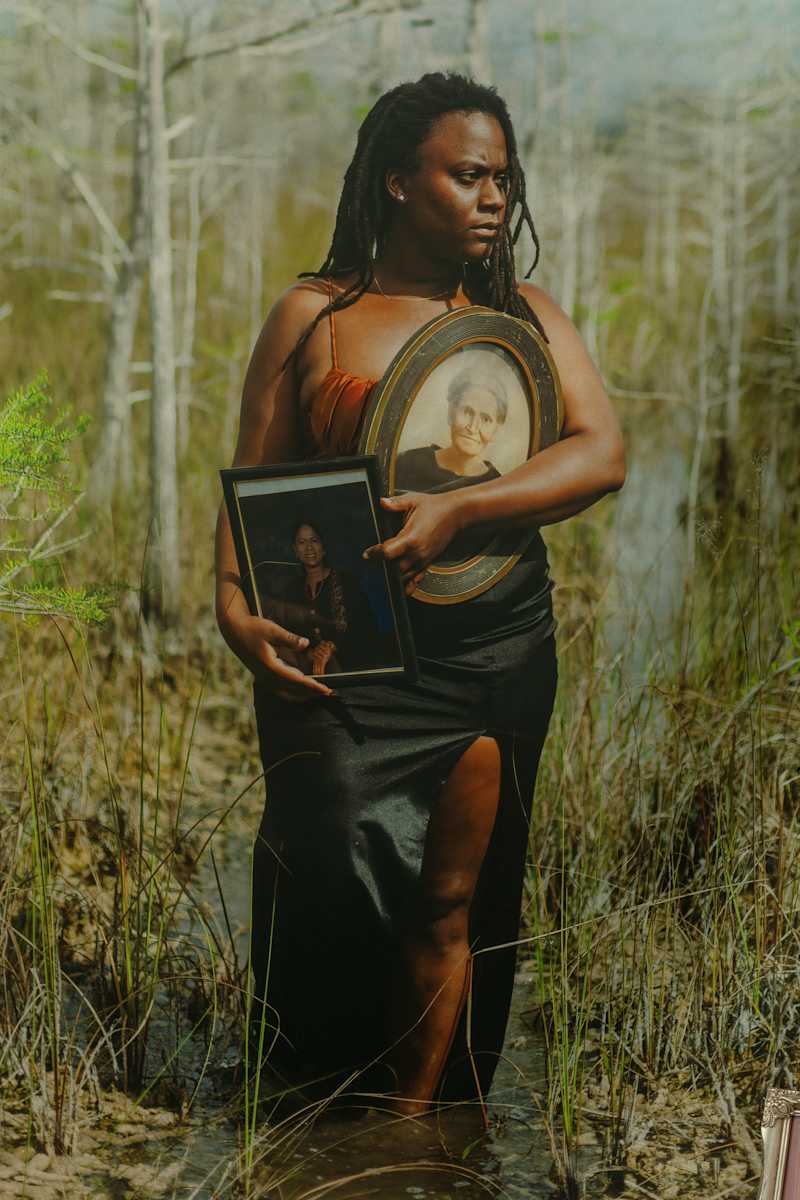 From the photo Series: "The skin your ancestry adorned you with" by Arsimmer McCoy 