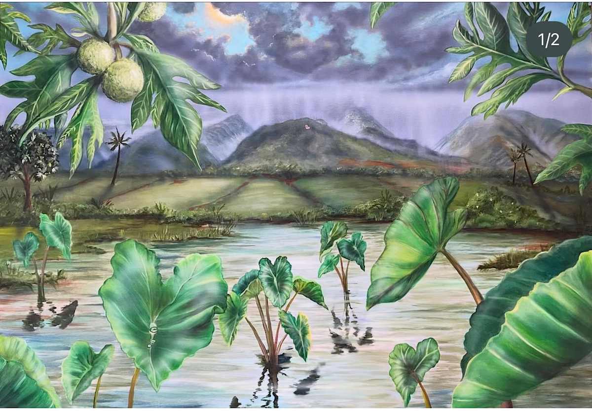 Nahua Rains of Lahaina by Tina Ah Puck 