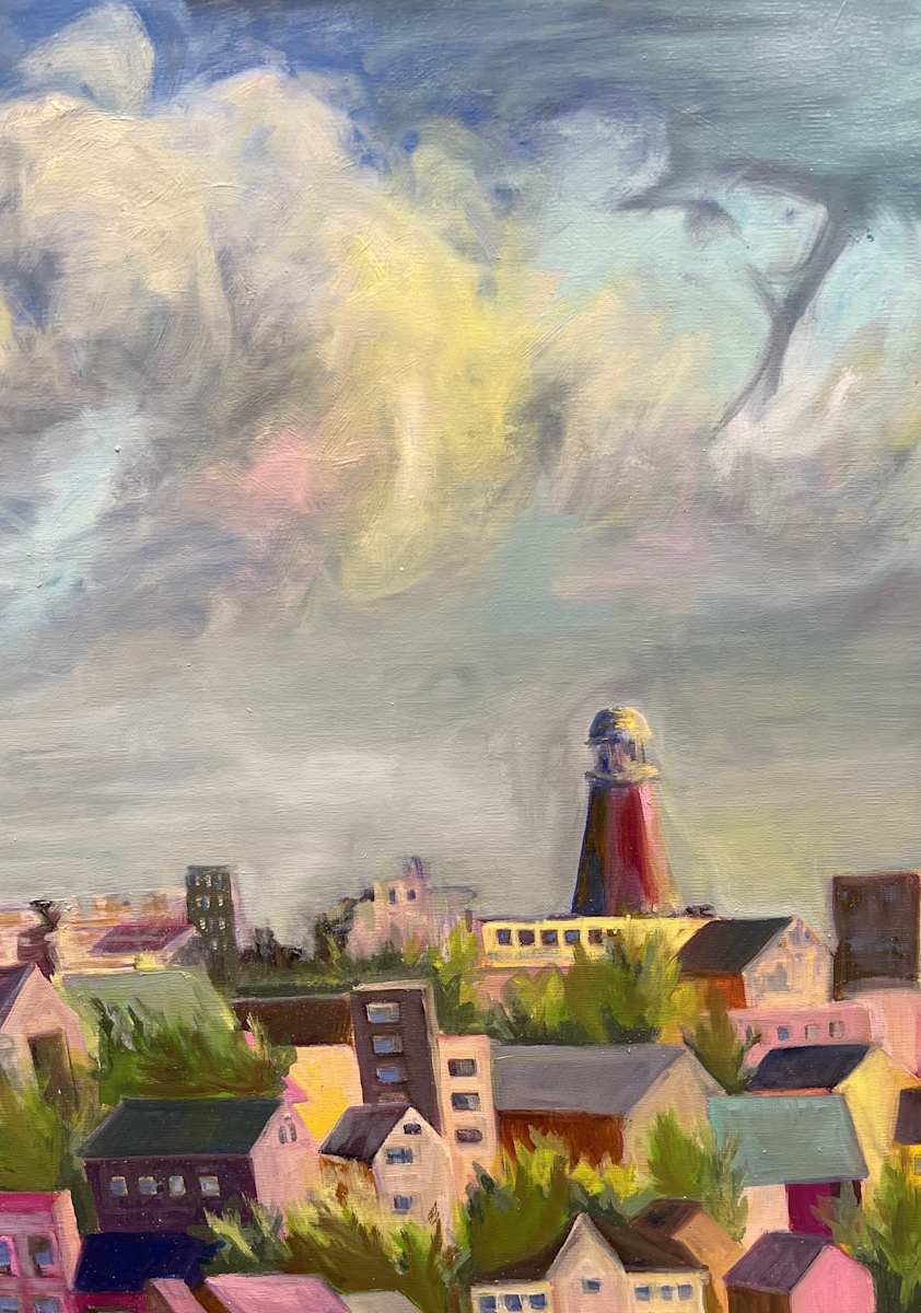 Skies Over Portland by Rachel Houlihan 