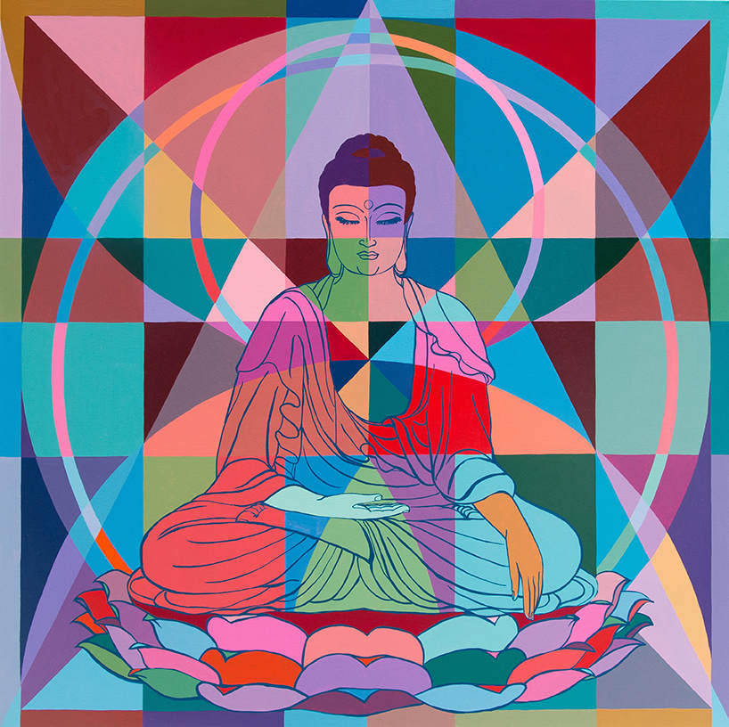 Buddha Our Lives Are Shaped By What We Love by C. Finley 