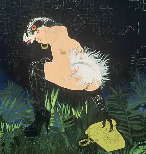 Harpy with a Rotary Dial by C. Finley 