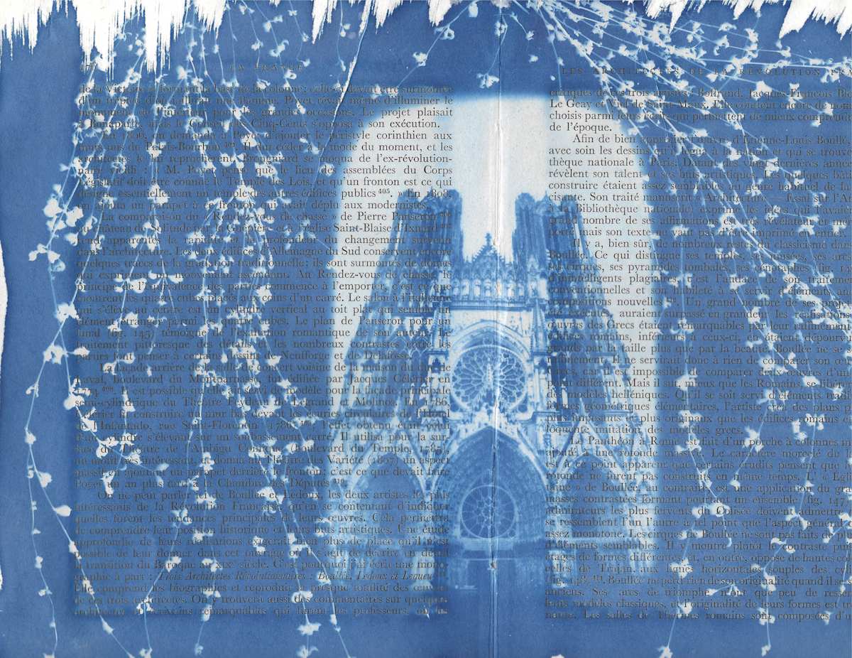 Reims Cathedral Print by Emily Ruffner Hillhouse, Image 2.