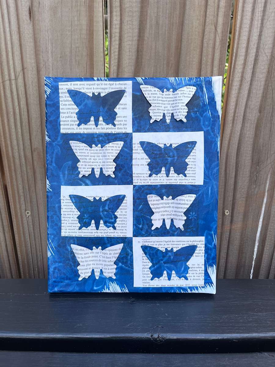 Butterfly Grid 2 by Emily Ruffner Hillhouse, Image 1.