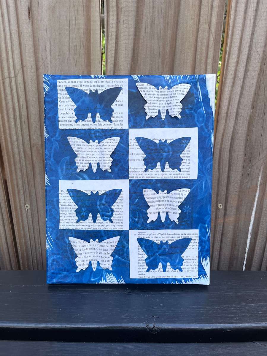 Butterfly Grid 2 by Emily Ruffner Hillhouse, Image 1.