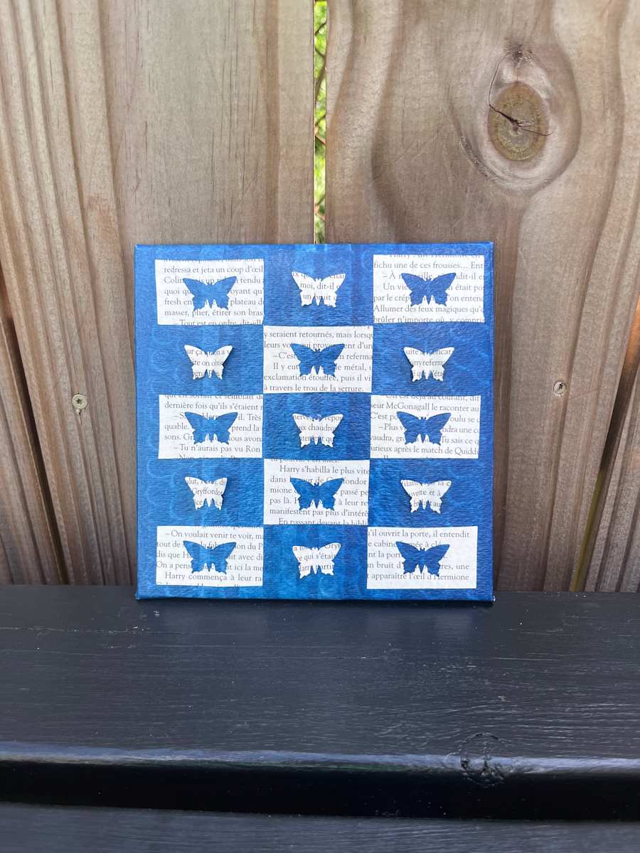 Butterfly Grid 3 by Emily Ruffner Hillhouse, Image 1.