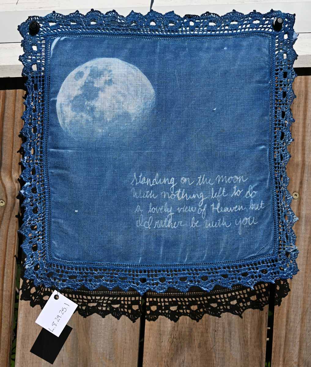 Moon Handkercheif by Emily Ruffner Hillhouse, Image 1.