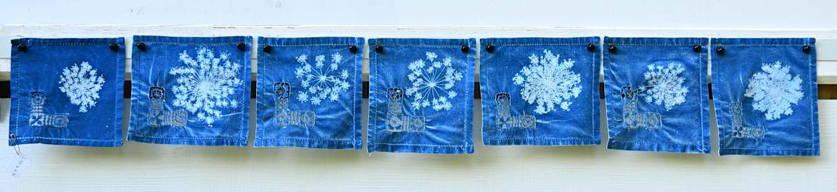 Queen Anne's Lace Cocktail Napkins by Emily Hillhouse 
