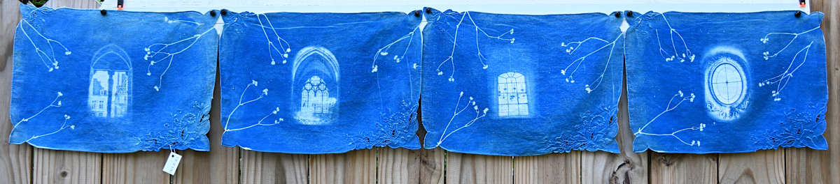 French Window Placemat Set by Emily Hillhouse, Image 2.