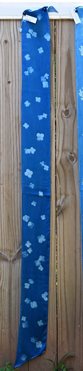 Hydrangea Petal Silk Ribbon by Emily Ruffner Hillhouse, Image 1.