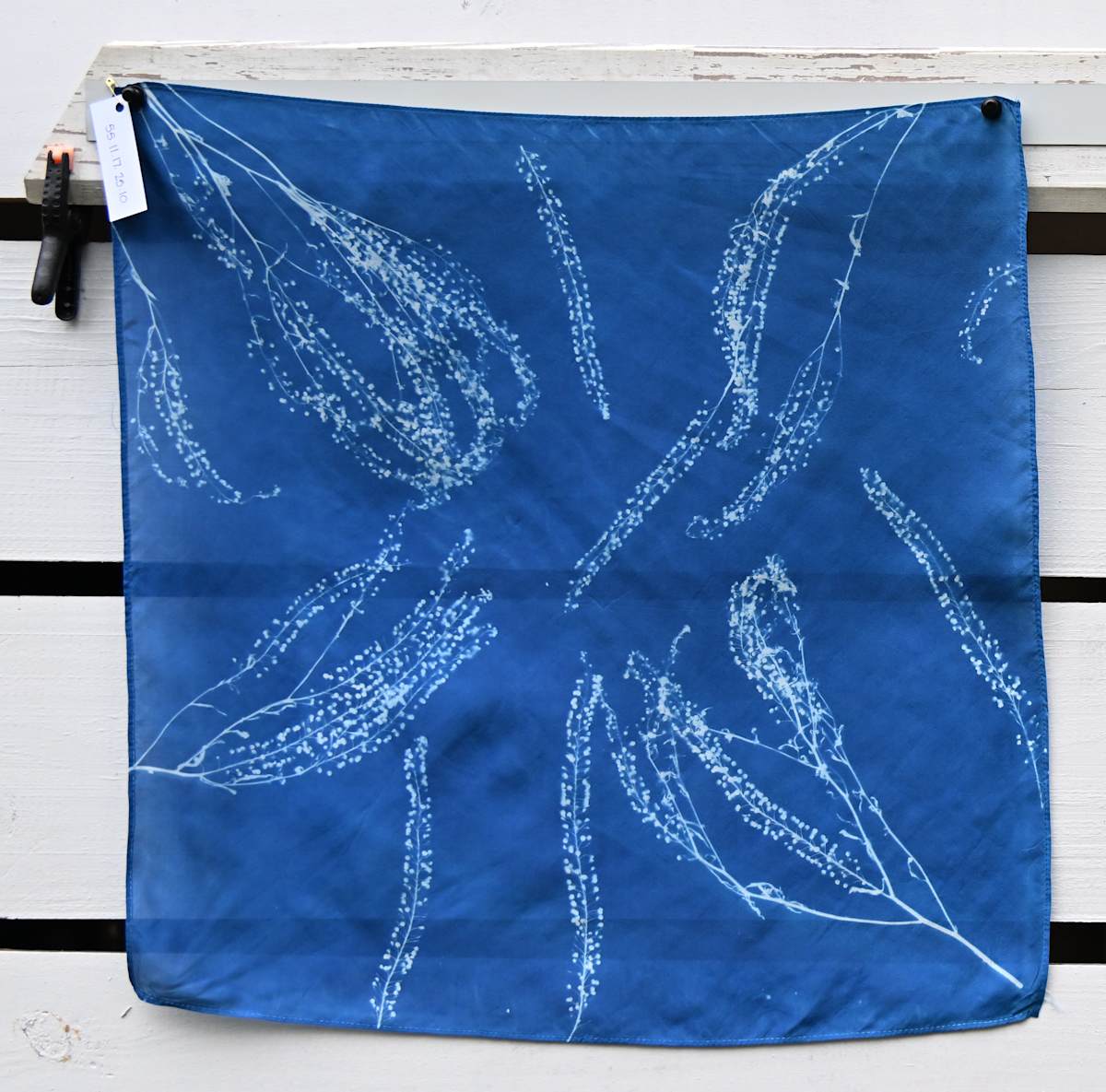 Botanical Silk Scarf by Emily Hillhouse 