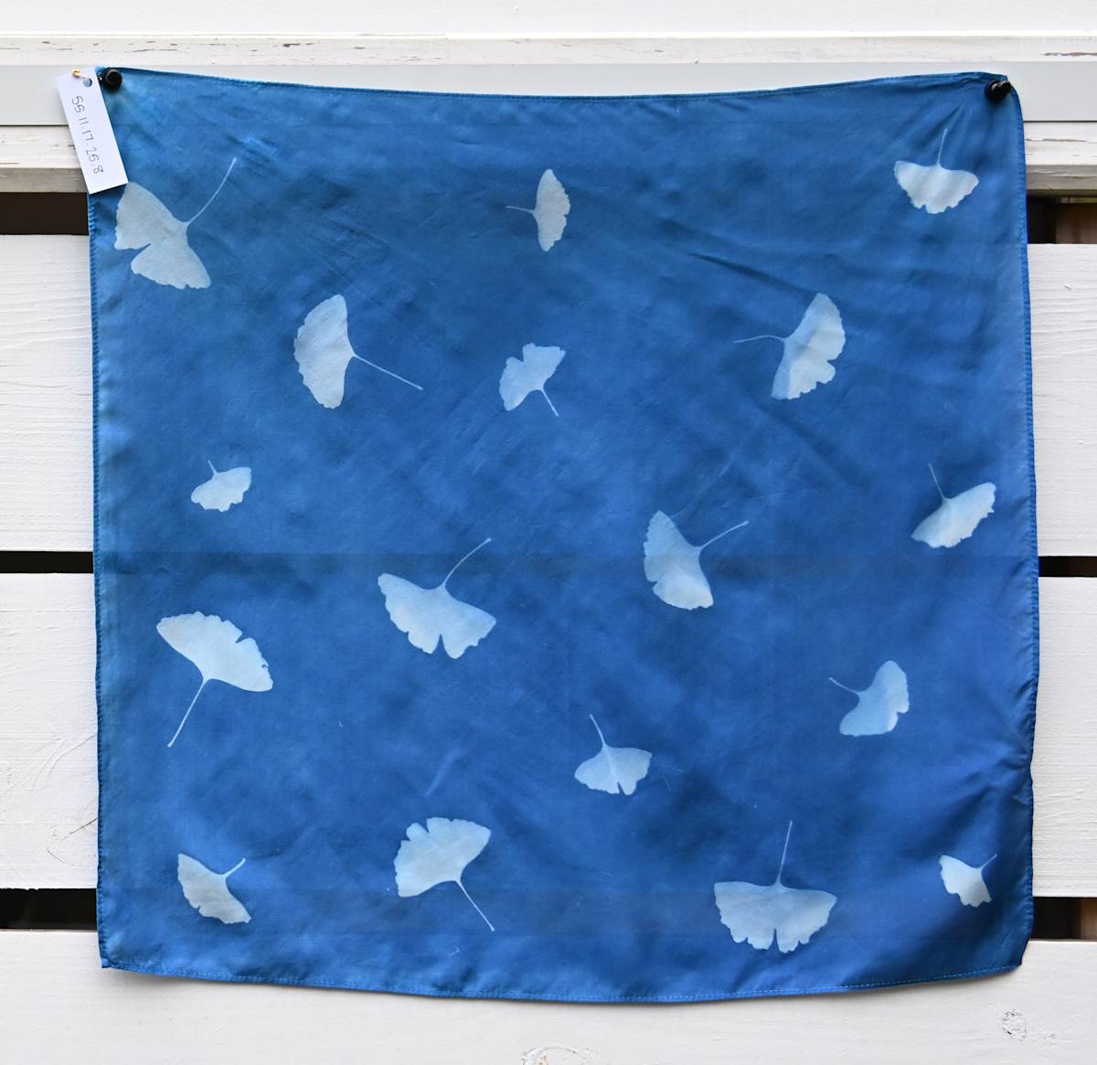 Ginkgo Leaf Silk Scarf by Emily Hillhouse 