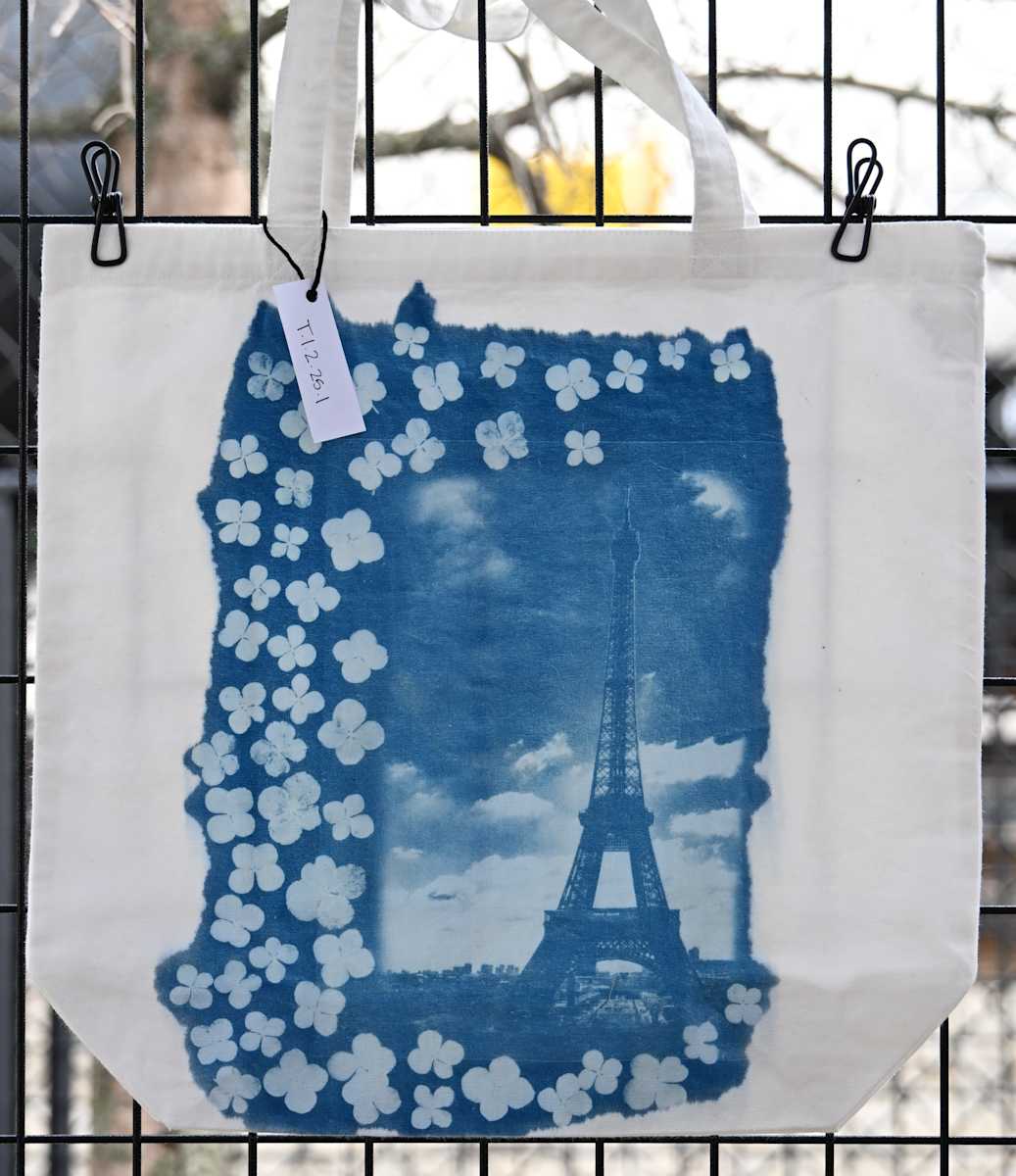 Eiffel Tower Tote by Emily Hillhouse 