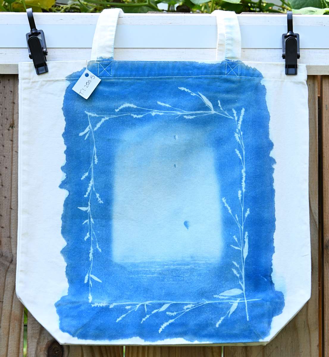 Hot Air Balloon Tote Bag by Emily Hillhouse 