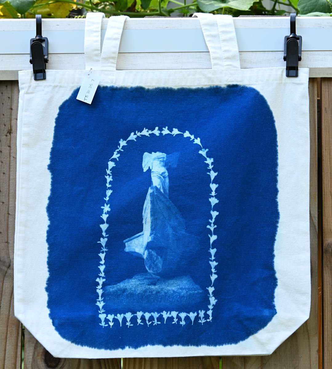 Winged Victory Tote Bag by Emily Hillhouse, Image 18.