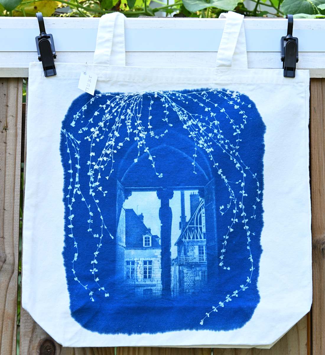 Abbaye du Mont-Saint-Michel Tote Bag by Emily Hillhouse 