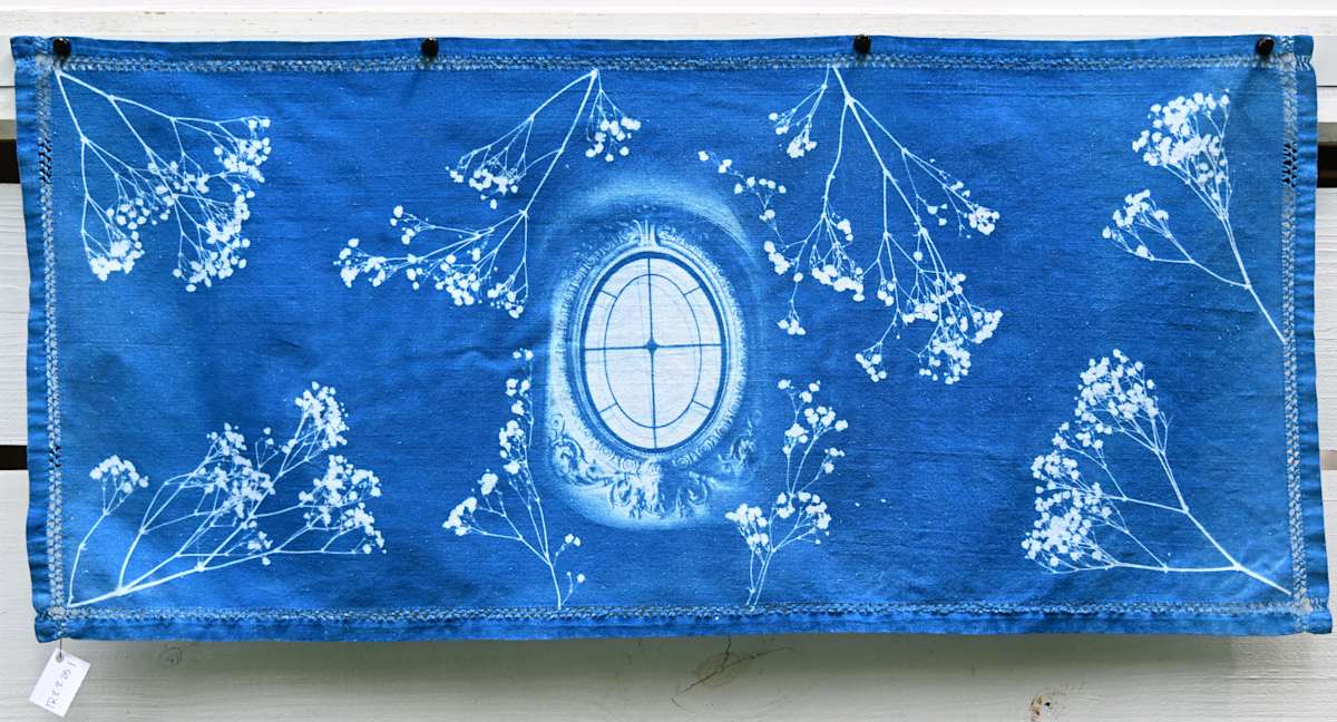 Louvre Window Table Runner by Emily Hillhouse, Image 13.