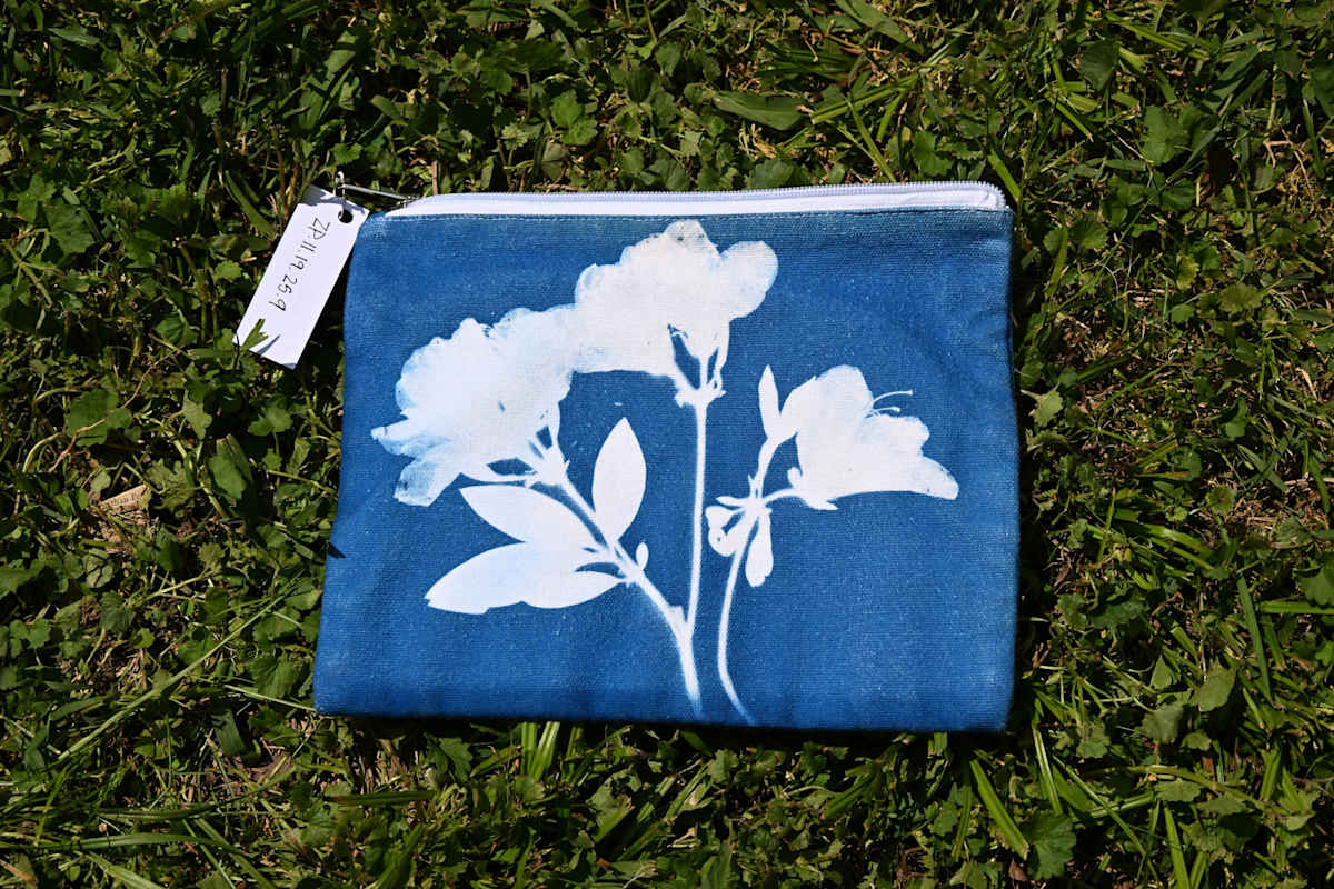 Azalea Zipper Pouch by Emily Ruffner Hillhouse, Image 1.