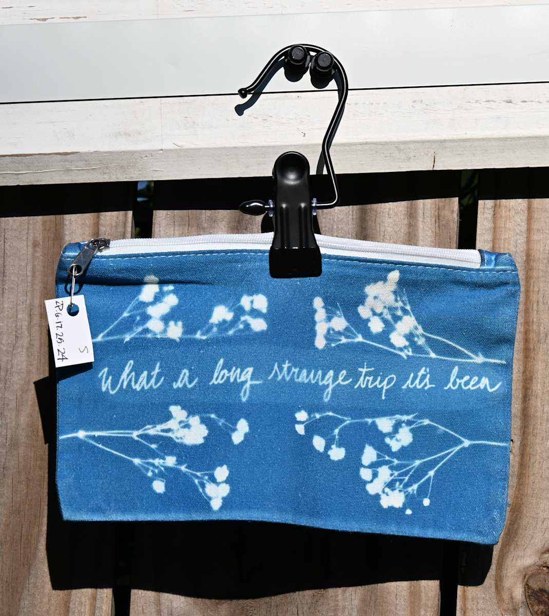 Truckin Zipper Pouch by Emily Hillhouse 