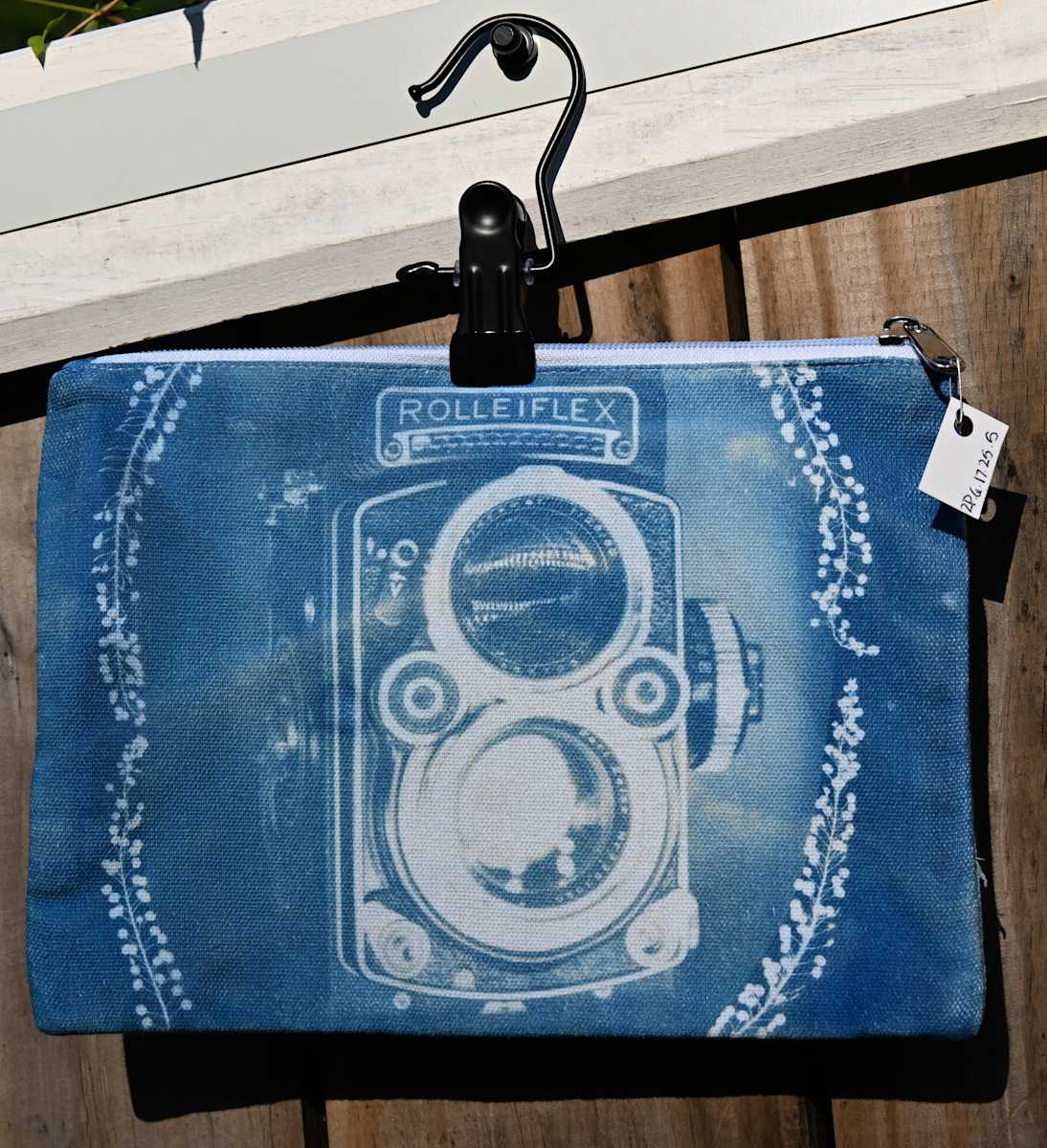 Rolleiflex Zipper Pouch by Emily Hillhouse 