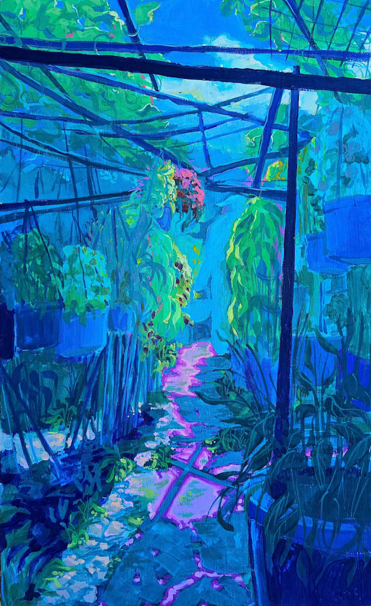 Under Grapevines by Graziana Grace Wojtylak 