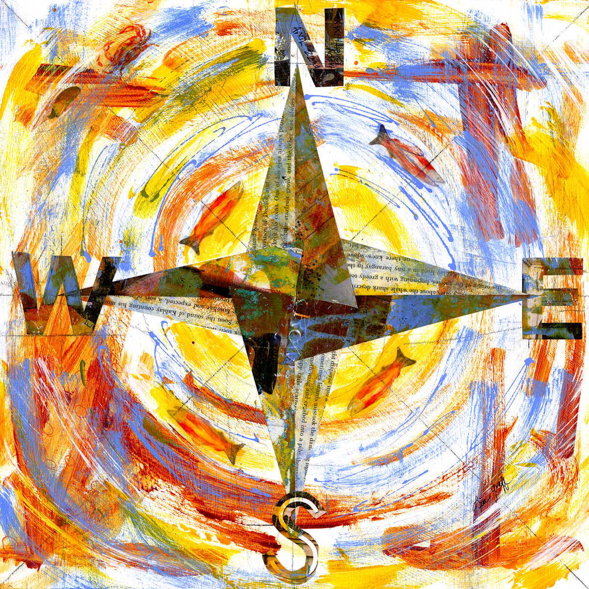 Compass Rose by Lisa Graff, Image 3.