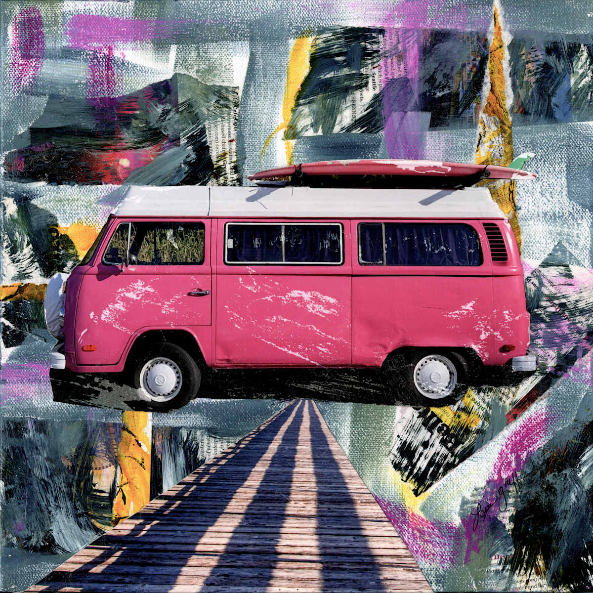 Pink Bus by Lisa Graff, Image 1.
