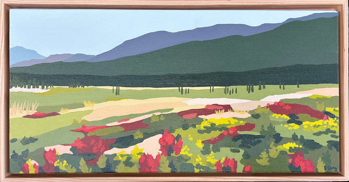 Flower Field by Elizabeth 