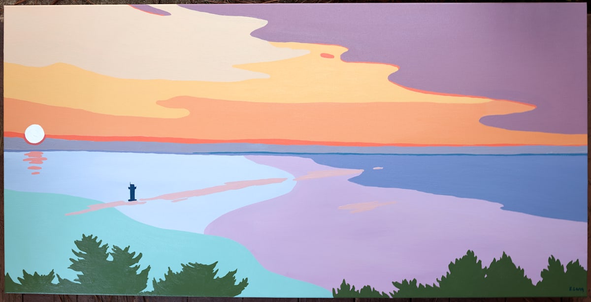 Colorful Sunset Commission by Elizabeth 
