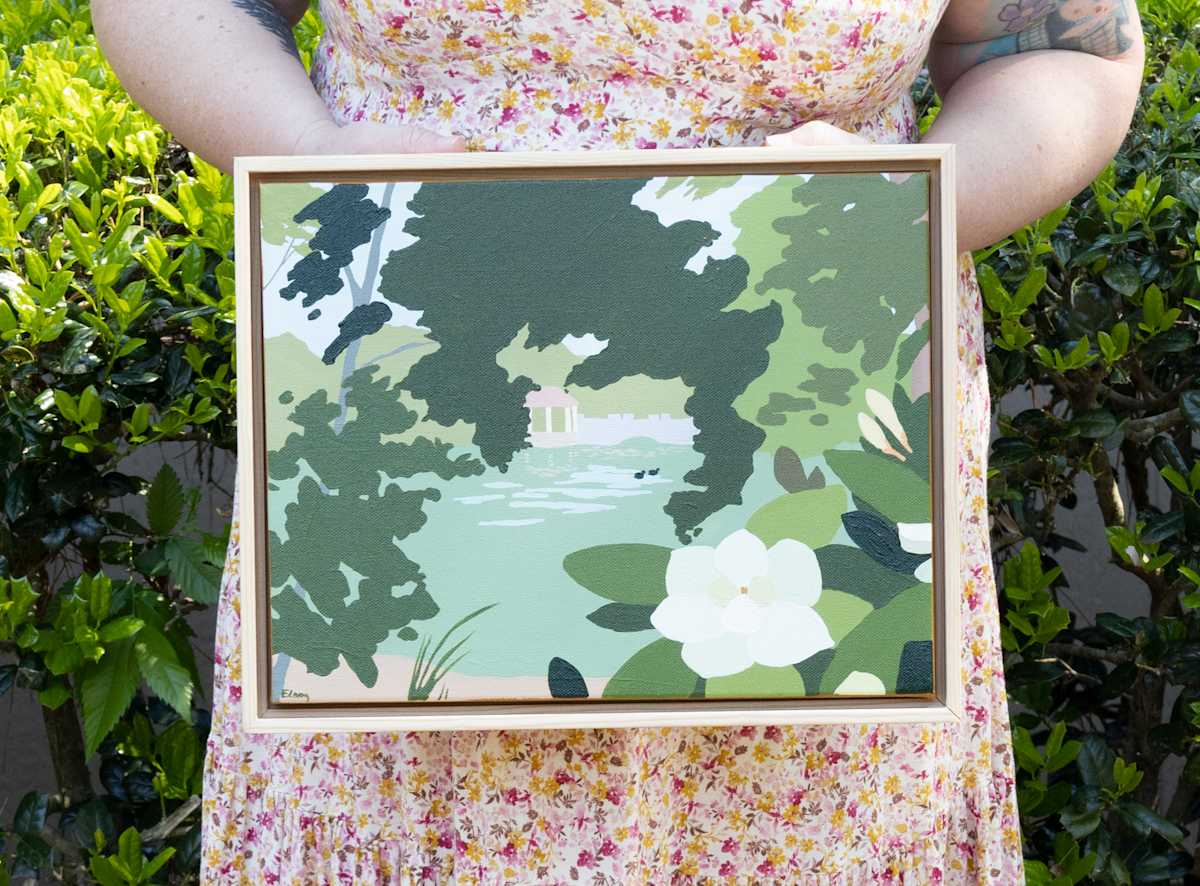 Piedmont Park Gazebo by Elizabeth 