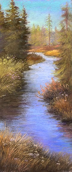 Along The Stream by Gretha Lindwood 